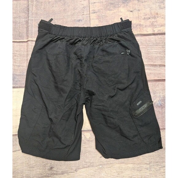 ZOIC Ether Shorts Cycling Mountain Bike Black Zip Pockets Belted Men’s XL - Picture 6 of 7
